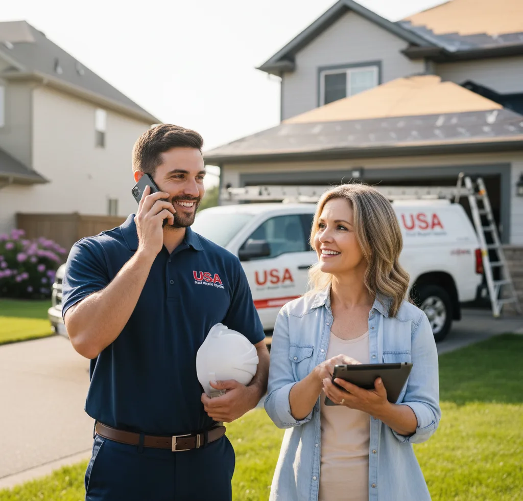 USA Roof Repair Experts customer support in Haydenville